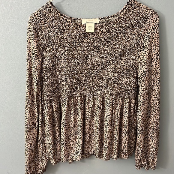 Urban Romantics‎ leopard print blouse - Picture 3 of 4